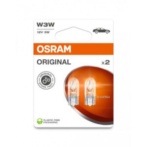 OSRAM ORIGINAL - Wedge Base W3W Auxiliary Bulb