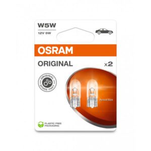 OSRAM ORIGINAL - Wedge Base W5W Auxiliary Bulb