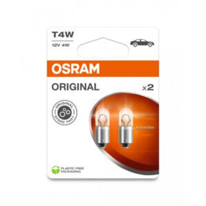 OSRAM ORIGINAL - Metal Base T4W Auxiliary Bulb