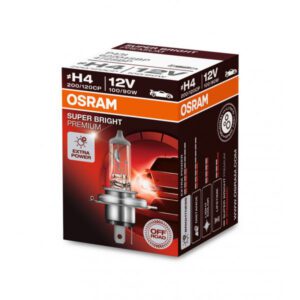OSRAM Super Bright Premium / Super Bright, Off-Road  H4 Halogen Headlight Bulb
