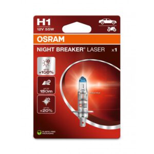 OSRAM NIGHT BREAKER LASER H1 Halogen Headlight Bulb