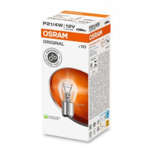 OSRAM ORIGINAL - Metal Base P21/4W Auxiliary Bulb