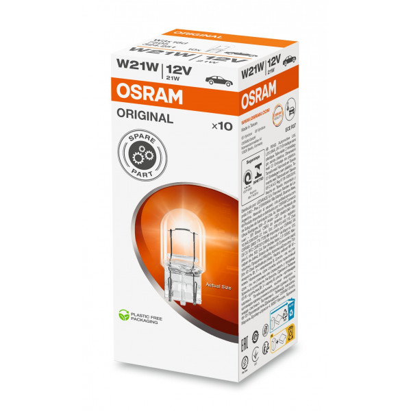 OSRAM ORIGINAL - Wedge Base Wy21W Auxiliary Bulb