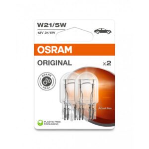 OSRAM ORIGINAL - Wedge Base W21/5W Auxiliary Bulb