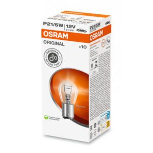 OSRAM ORIGINAL - Metal Base P21/5W Auxiliary Bulb