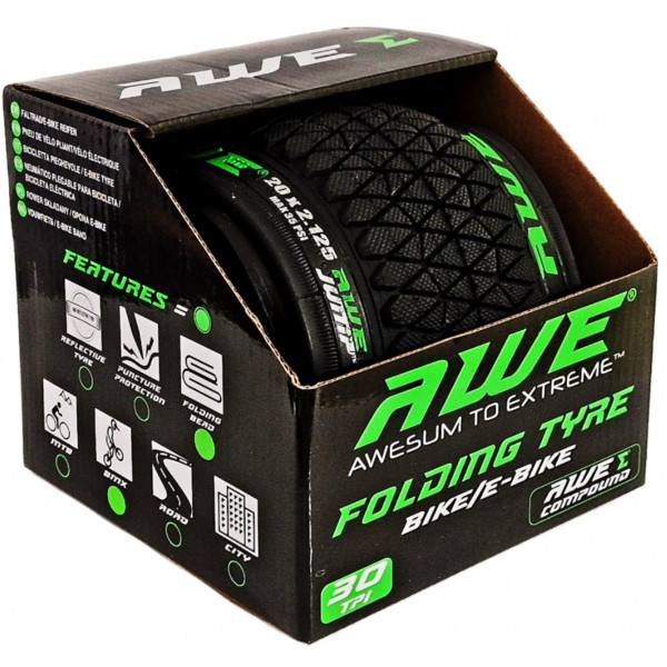 AWE BMX Folding Tyre 20 Inch