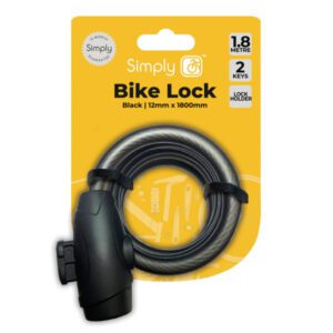 Simply Cycling Black Lock 1.8M