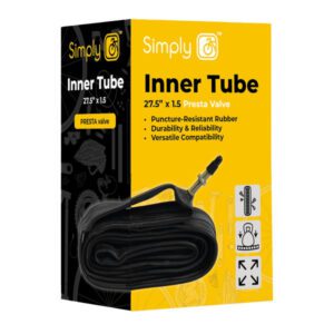 Simply Cycling Inner Tube PV 27.5in x 1.5