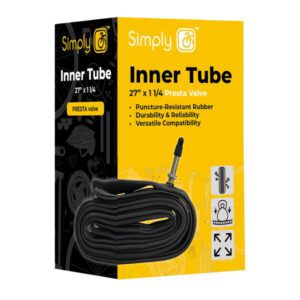 Simply Cycling Inner Tube PV 27in x 1.25