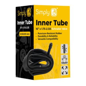 Simply Cycling Inner Tube SV 16in x 1.75 - 2.125