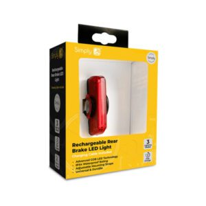Simply Cycling Super Bright 16 Chip LED Rear Bike Light