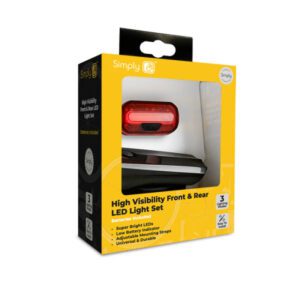 Simply Cycling Front Head Light Torch and Rear Light