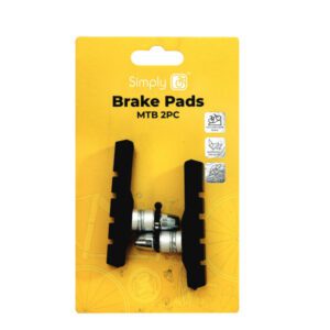 Simply Cycling 2pk Brake Shoes MTB