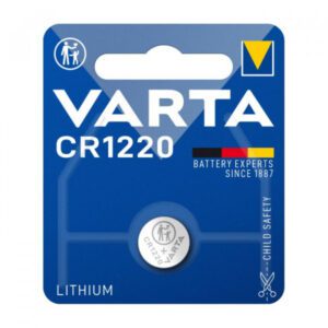 Varta CR1220 Car Alarm Battery & Car Key Fob Battery - Pack of 10