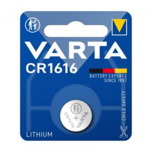 Varta CR1616 Car Alarm Battery & Car Key Fob Battery - Pack of 10