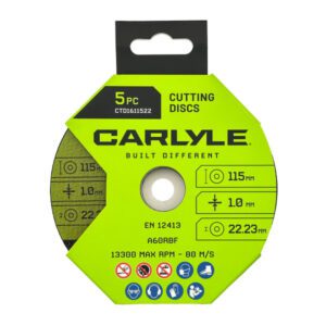 Cutting Disc 115x1.0x22mm - Pack of 5