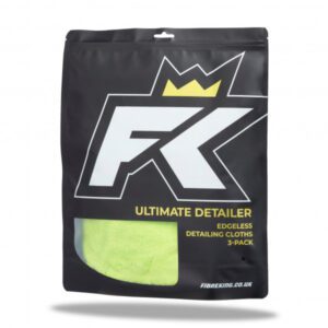 Fibre King Ultimate Detailer Cloth Light Grey 3 Pack