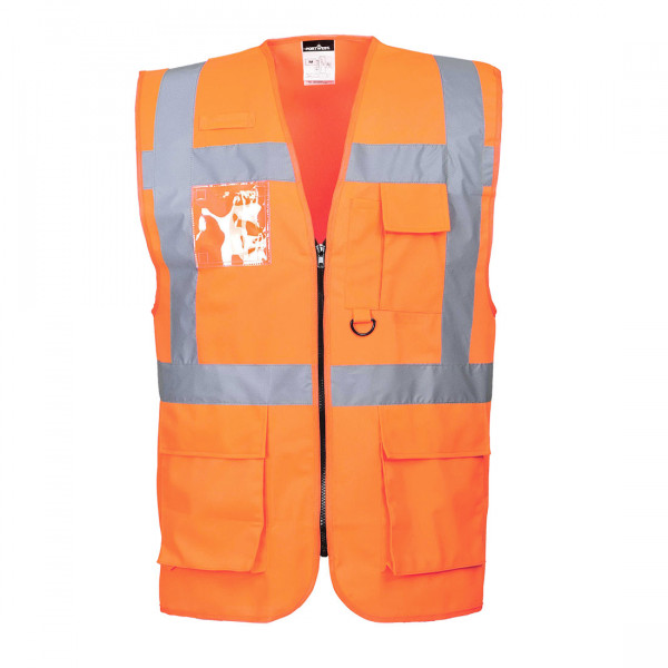 Berlin Hi-Vis Executive Vest Orange