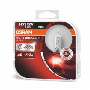 Performance Bulbs – H7 Up To +100% More Brightness – (477/499) PX26d – Halogen – NIGHT BREAKER SILVER