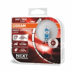 Performance Bulbs – H7 Up To +150% More Brightness – (477/499) PX26d – Halogen – NIGHT BREAKER LASER