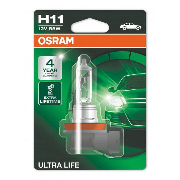 Performance Bulbs – 12V 55W H11L PGJ19-2 – Halogen Long Life – ULTRA LIFE