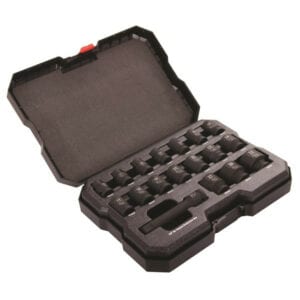 Impact Socket Set – Drive 1/2in. – 18 Piece