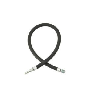 Anti Whip Hose 0.6m of 13mm i/d Hose, 100 Series Adaptor & R 1/2 Male End Fitting