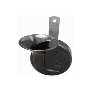 Shell Horn – Black – Low Note – 2-Pin