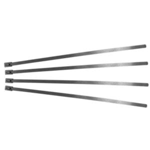 Cable Ties – Stainless Steel – 201mm x 4.6mm – Pack Of 10