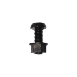Number Plate Screws & Nuts – Black – Pack of 50