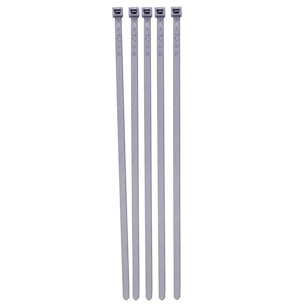 Cable Ties – Wheel Trims – Silver – 380mm x 4.6mm – Pack Of 100