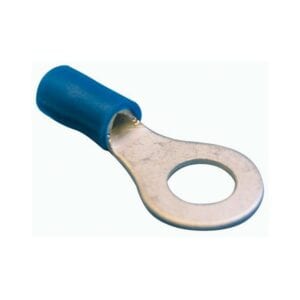 Wiring Connectors – Blue – Ring – 6mm – Pack of 50