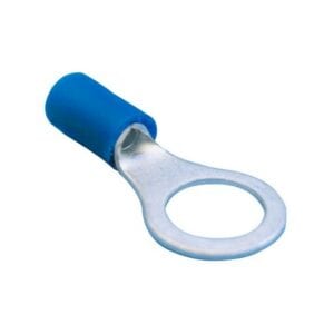 Wiring Connectors – Blue – Ring – 8mm – Pack of 50