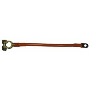 Battery Strap – Insulated Term Ring  Red – 30 inch