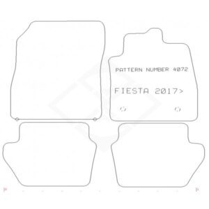 PMA Premium Tailored Car Mat Ford Fiesta Mk8 2017