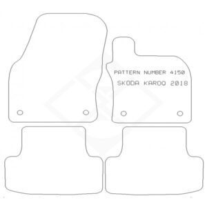 PMA Standard Tailored Car Mat - Skoda Karoq 2018- - Non-Returnable