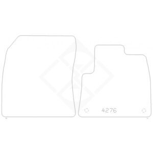 PMA Rubber Tailored Car Mat - Vauxhall Combo 2019- - Non-Returnable