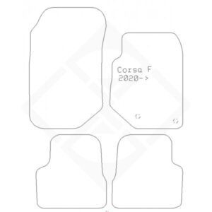 PMA Premium Tailored Car Mat - Vauxhall Corsa F 2020- - Non-Returnable