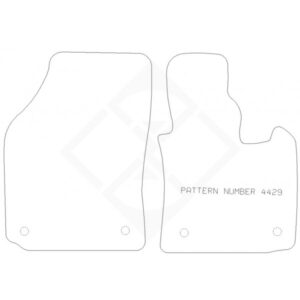 PMA Rubber Tailored Car Mat - Vw Caddy 2010-2020