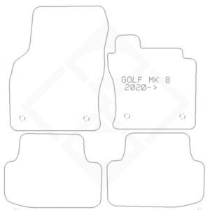 PMA Standard Tailored Car Mat - VW Golf 8 2019> Also Fits Phev Version - Non-Returnable