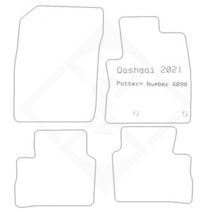 PMA Standard Tailored Car Mat - Nissan Qashqai 2021- - Non-Returnable
