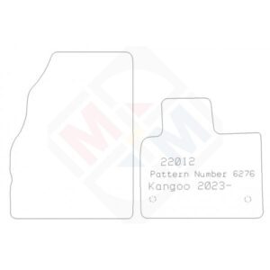PMA Rubber Tailored Car Mat Renault Kangoo Van 2023-
