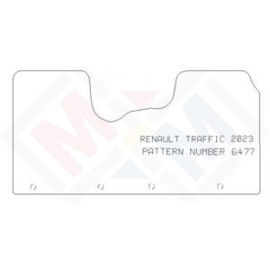 PMA Rubber Tailored Car Mat - Renault Traffic Front 2023> - Non-Returnable