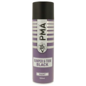 Bumper And Trim Paint BlackAerosol 500ml
