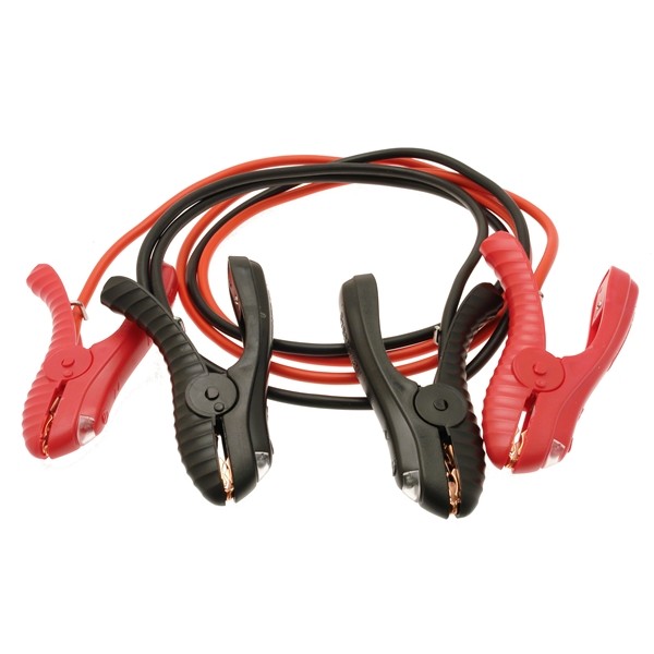 Jump Leads With LED Clamps – 5mm x 2m