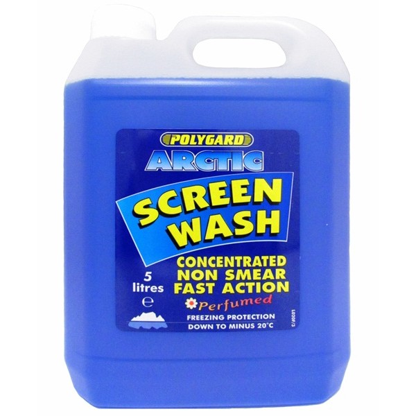 Arctic Screen Wash – Concentrated (-20C) – 5 Litre