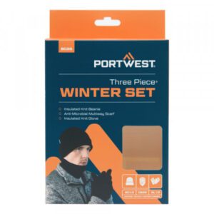 B035 - Winter Accessory Set (3pcs) Black