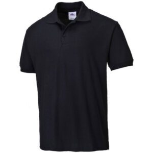 Naples Polo Shirt - Black - Large