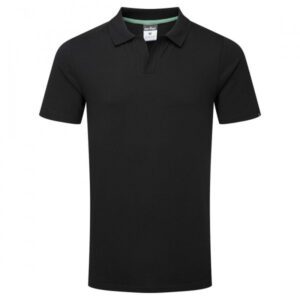 EC210 - Organic Cotton Recyclable Polo Shirt Black
