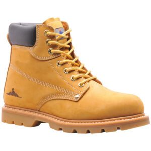 Welted Safety Boots SB - Honey - UK 10